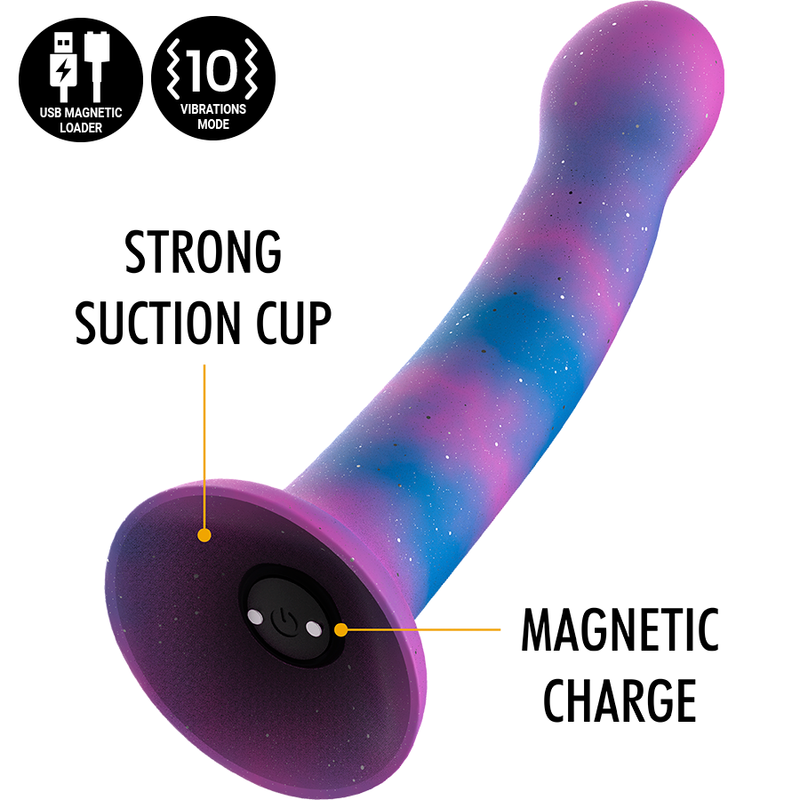 MITOLOGÍA - DION GALACTIC DILDO S - VIBRADOR WATCHME TECNOLOGÍA INALÁMBRICA COMPATIBLE