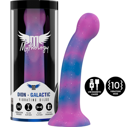 MITOLOGÍA - DION GALACTIC DILDO S - VIBRADOR WATCHME TECNOLOGÍA INALÁMBRICA COMPATIBLE