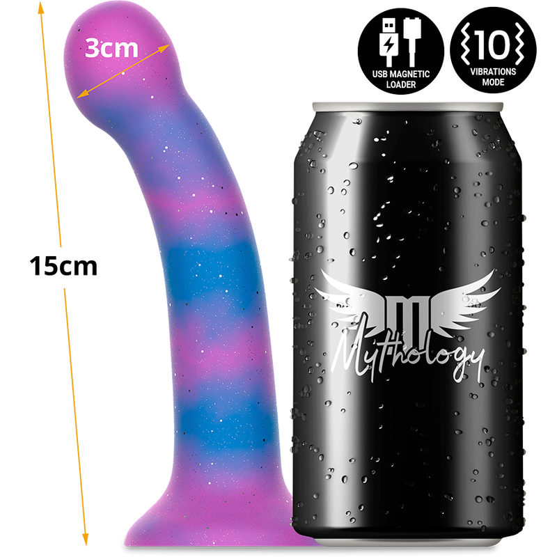 MITOLOGÍA - DION GALACTIC DILDO S - VIBRADOR WATCHME TECNOLOGÍA INALÁMBRICA COMPATIBLE