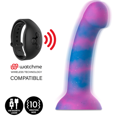 MITOLOGÍA - DION GALACTIC DILDO M - VIBRADOR WATCHME TECNOLOGÍA INALÁMBRICA COMPATIBLE