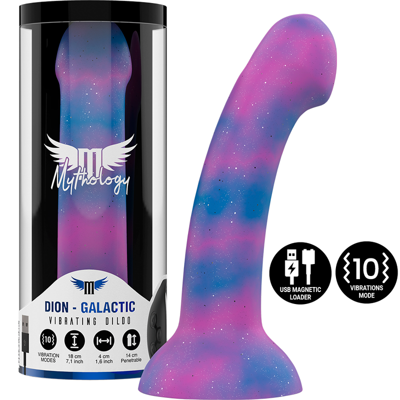 MITOLOGÍA - DION GALACTIC DILDO M - VIBRADOR WATCHME TECNOLOGÍA INALÁMBRICA COMPATIBLE