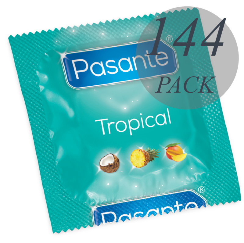 PASANTE - CONDONES TROPICAL BOLSA 144 UNIDADES