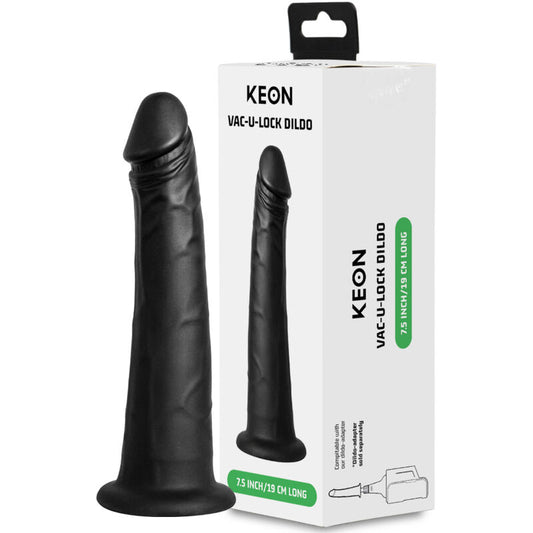 KIIROO - DILDO CON BLOQUEO DE VACÍO KEON - DILDO ADAPTABLE