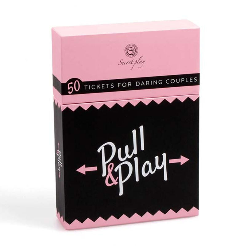 SECRETPLAY - JUEGO DE CARTAS PULL &amp; PLAY (ES/EN/DE/FR/NL/PT/IT)