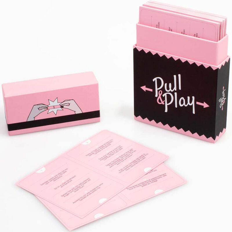 SECRETPLAY - JUEGO DE CARTAS PULL &amp; PLAY (ES/EN/DE/FR/NL/PT/IT)