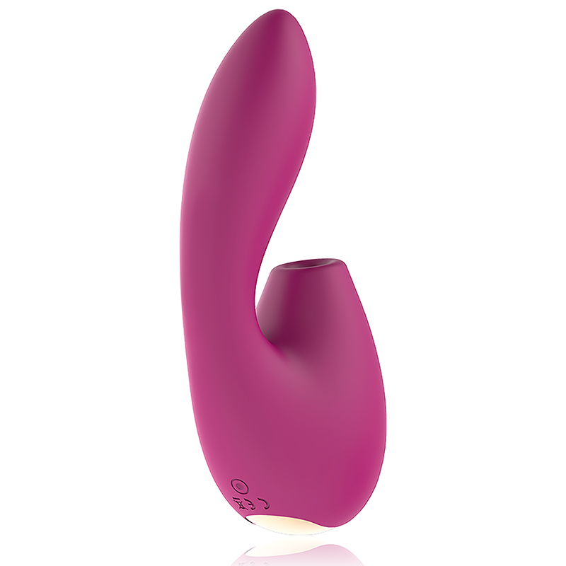 COVERME - POTENTE VIBRADOR CON SUCCIÓN DE CLÍTORIS Y ACELERADOR DEL PUNTO G