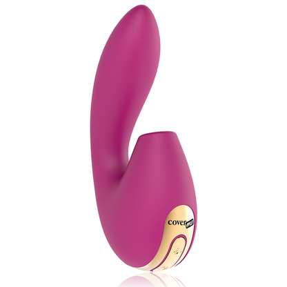 COVERME - POTENTE VIBRADOR CON SUCCIÓN DE CLÍTORIS Y ACELERADOR DEL PUNTO G