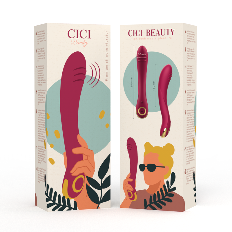 CICI BEAUTY - VIBRADOR DE PUNTO G DE SILICONA PREMIUM