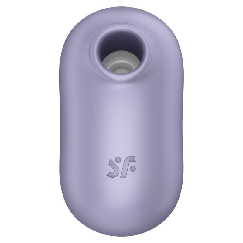 SATISFYER - PRO TO GO 2 ESTIMULADOR Y VIBRADOR DOBLE DE AIRE VIOLETA