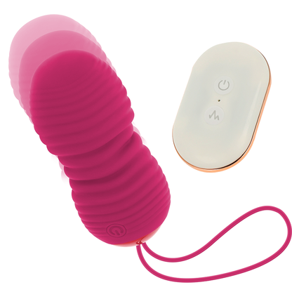 OHMAMA - HUEVO CONTROL REMOTO 7 MODOS ARRIBA Y ABAJO ROSA