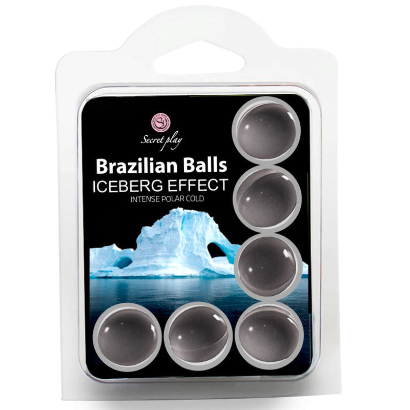 SET DE JUEGO SECRETO 6 PELOTAS BRASILEÑAS EFECTO ICEBERG