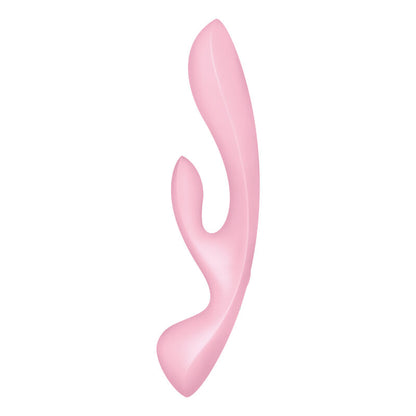 SATISFYER - VIBRACIÓN HÍBRIDA TRIPLE OH ROSA