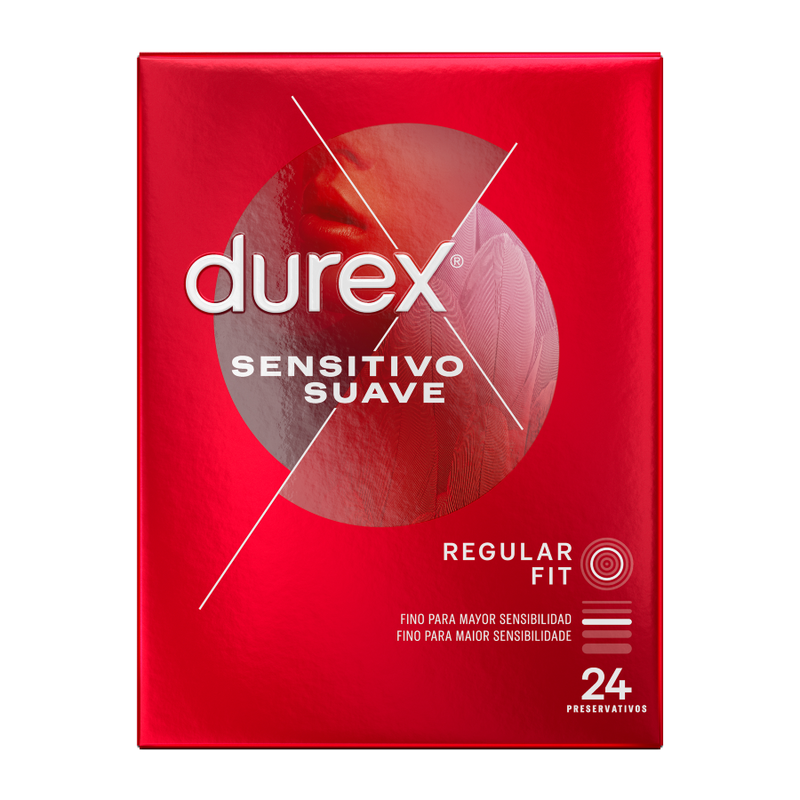 DUREX - SUAVE Y SENSIBLE 24 UNIDADES