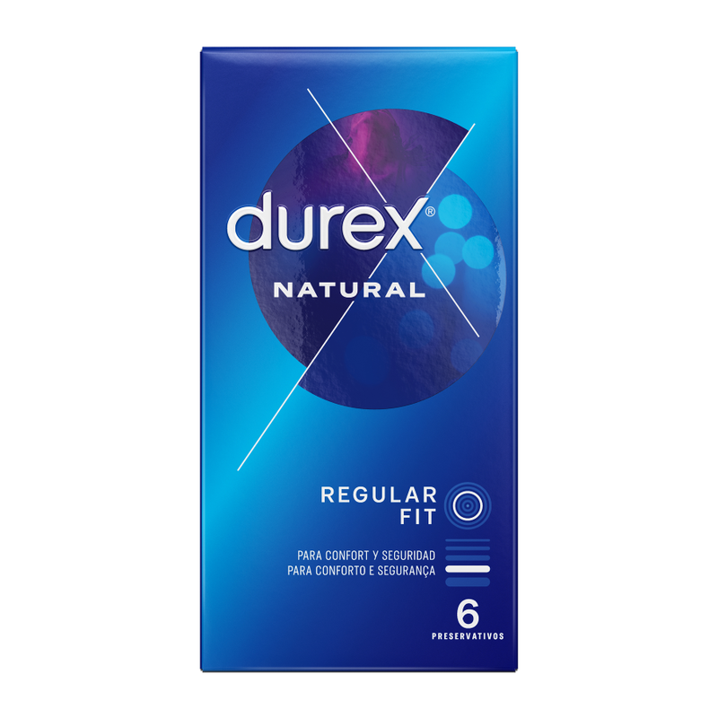 DUREX - NATURAL CLASICO 6 UNIDADES