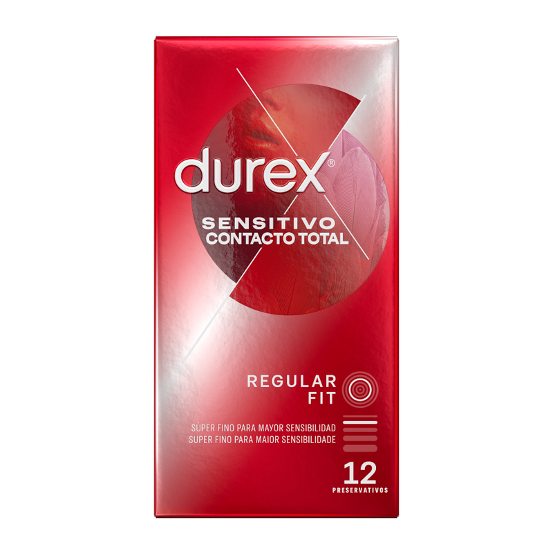 DUREX - LENTES DE CONTACTO SENSIBLES TOTAL 12 UNIDADES