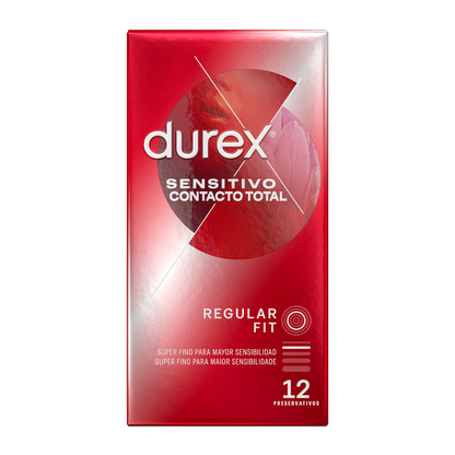 DUREX - LENTES DE CONTACTO SENSIBLES TOTAL 12 UNIDADES