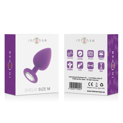 INTENSO - PLUG ANAL MASCULINO SHELKI LILA