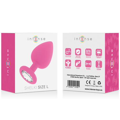 INTENSO - SHELKI L PLUG ANAL FUCSIA