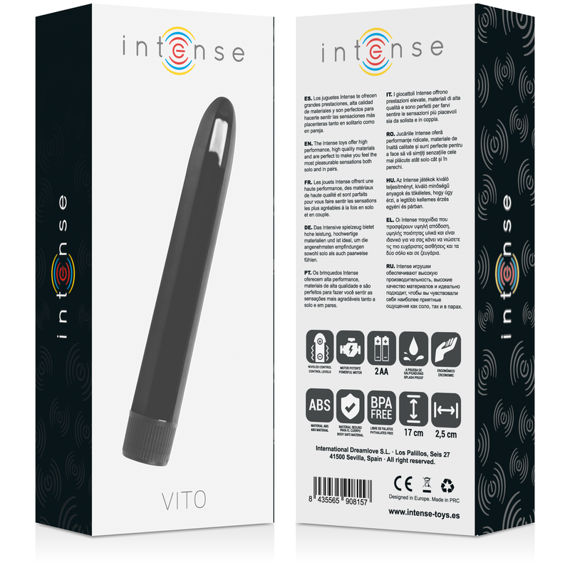 VIBRADOR INTENSO - VITO NEGRO