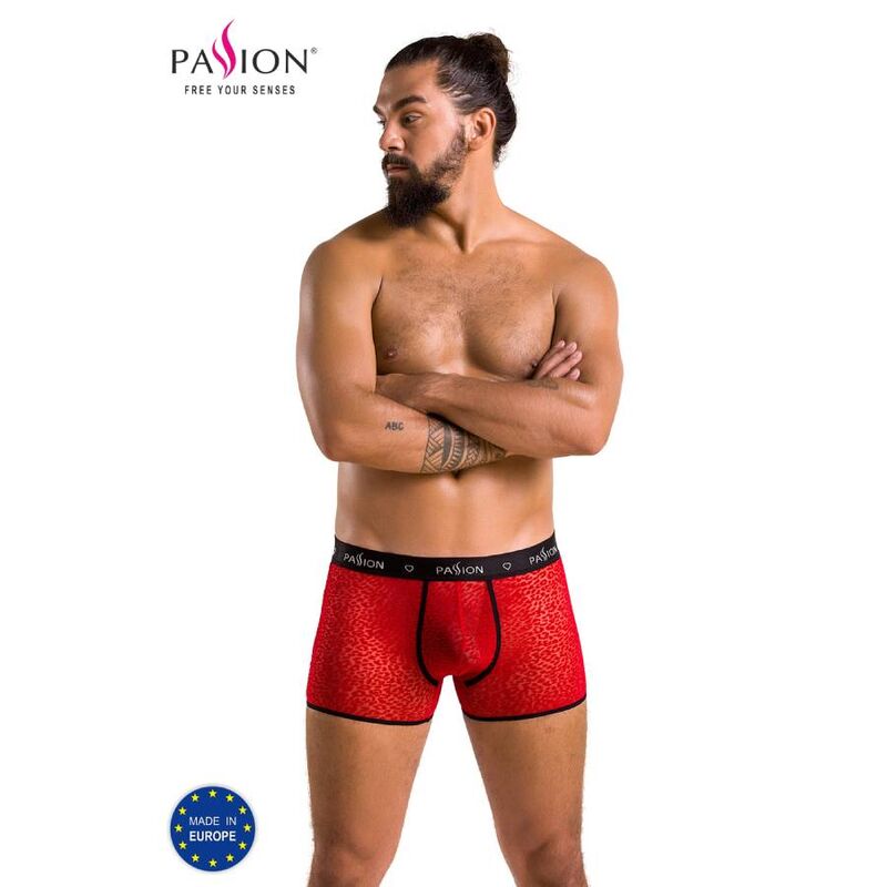 PASIÓN - 046 PANTALÓN CORTO PARKER ROJO S/M