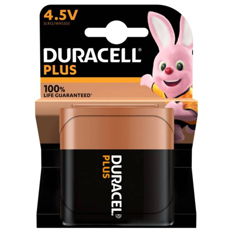 DURACELL - PLUS POWER 100 PILAS ALCALINAS 4,5 V 3LR12 BLISTER*1