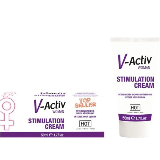 CREMA ESTIMULANTE CALIENTE V-ACTIV MUJER 50ML