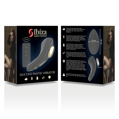 IBIZA - SILICONE PANTIE VIBRATOR REMOTE CONTROL