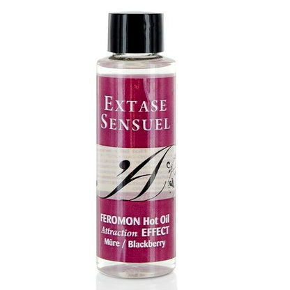 EXTASE SENSUAL - ACEITE DE MASAJE EFECTO CALOR CON FEROMONAS DE MORA 100 ML