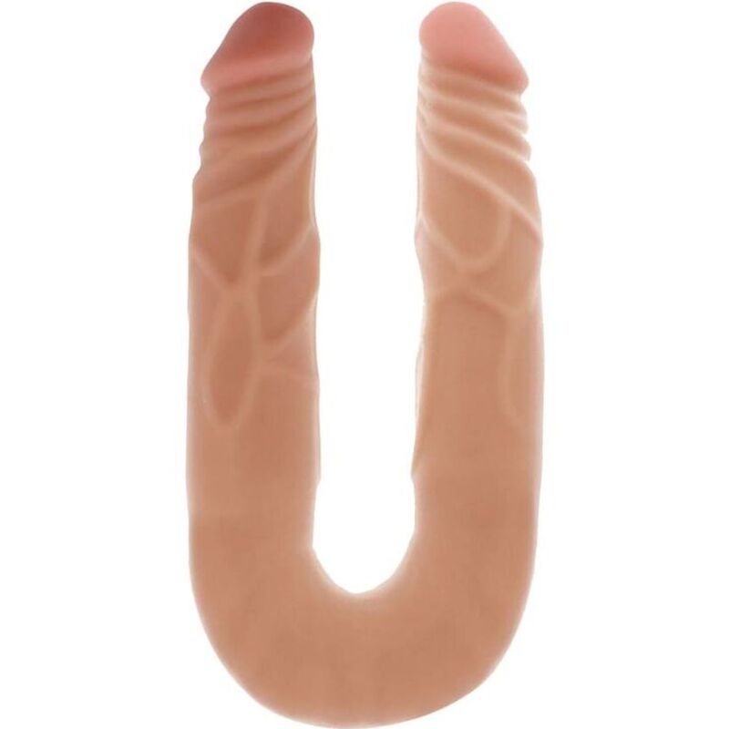 GET REAL - DOBLE DONG 35 CM PIEL