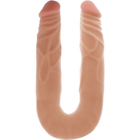 GET REAL - DOBLE DONG 35 CM PIEL