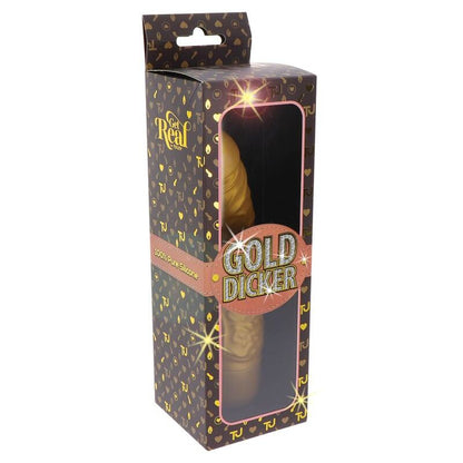 GET REAL - GOLD DICKER ORIGINAL VIBRADOR GOLD