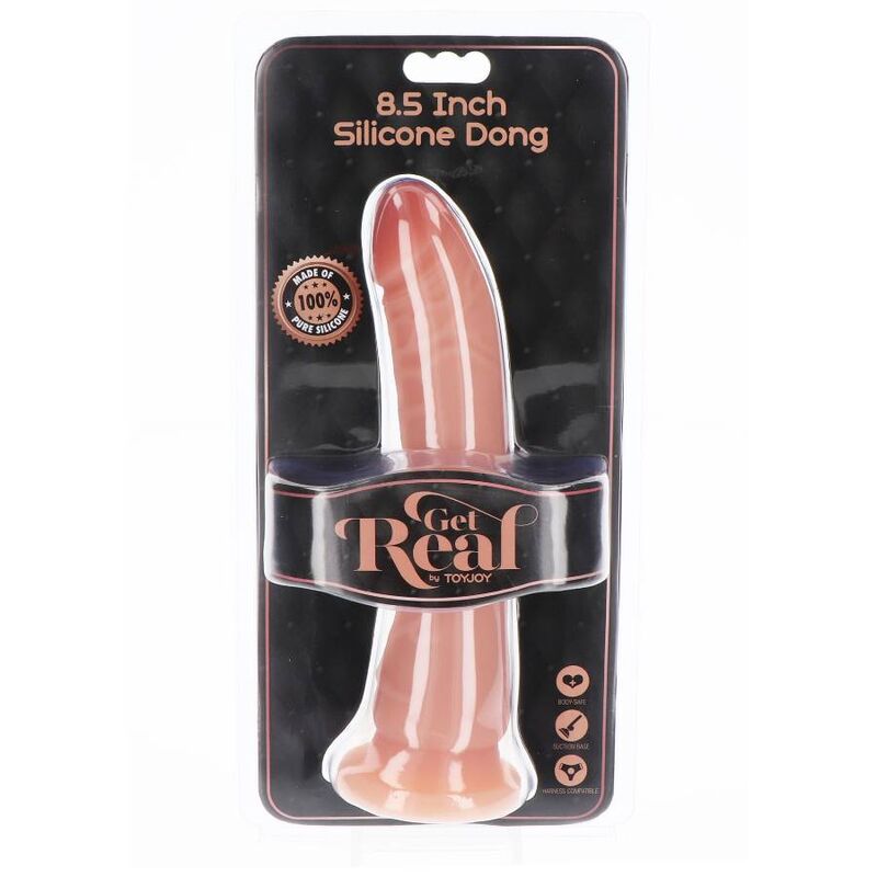 GET REAL - PENE DE SILICONA PIEL DE 21 CM