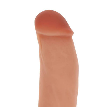 GET REAL - DILDO DE SILICONA 18 CM CON BOLAS PIEL