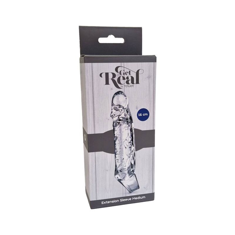 GET REAL - FUNDA EXTENSION MEDIANA TRANSPARENTE