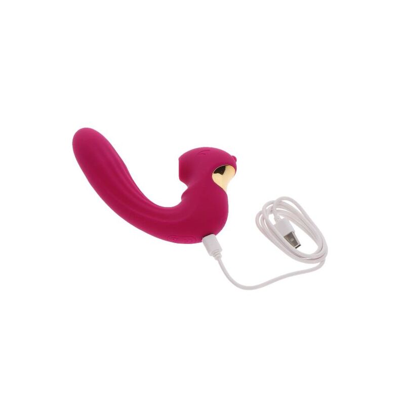 XOCOON - ESTIMULADOR VIBRADOR CELESTIAL LOVE FUCSIA