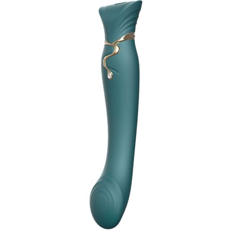 ZALO - VIBRADOR PUNTO G PULS WAVE QUEEN VERDE