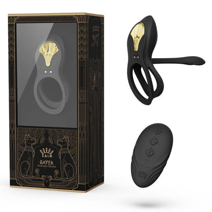 ZALO - BAYEK ANILLO VIBRADOR PARA PAREJAS NEGRO