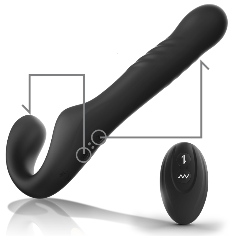 IBIZA - REMOTE CONTROL STRAPLESS VIBRATOR