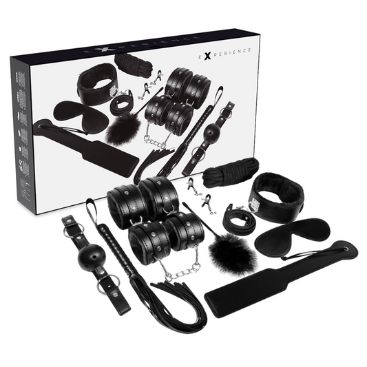 EXPERIENCIA - KIT FETICHE BDSM SERIE NEGRA