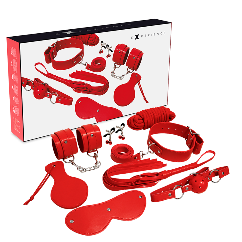 EXPERIENCIA - KIT FETICHE BDSM SERIE ROJA