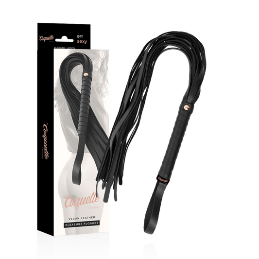 COQUETTE CHIC DESIRE - FLOGGER DE CUERO VEGANO DE FANTASÍA