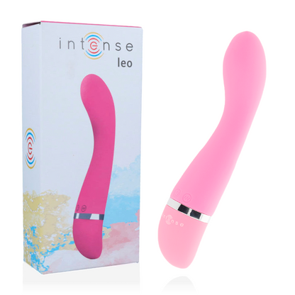 INTENSE - LEO VIBRADOR SILICONA ROSA LUXE