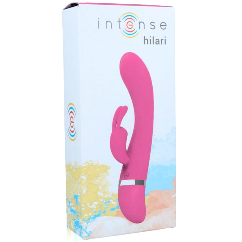 INTENSE - VIBRADOR DE LUJO DE SILICONA ROSA HILARI