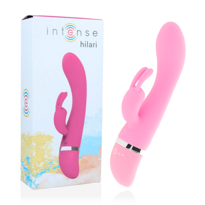 INTENSE - VIBRADOR DE LUJO DE SILICONA ROSA HILARI