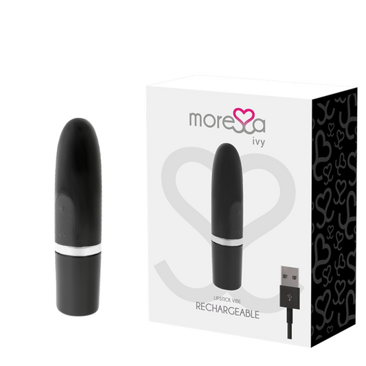 MORESSA - IVY VIBRADOR ESTIMULADOR DE VIAJE NEGRO