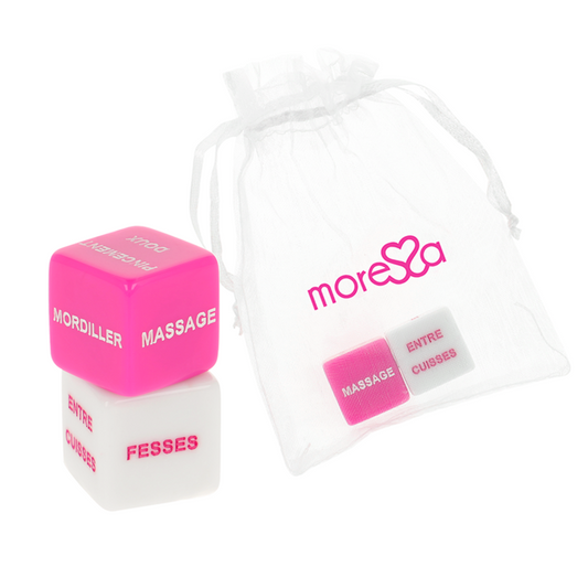 MORESSA - JUEGO DE DADOS ERÓTICO FRANCÉS