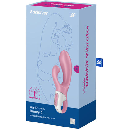 SATISFYER - BOMBA DE AIRE BUNNY 2 ROSA