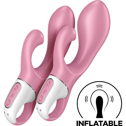 SATISFYER - BOMBA DE AIRE BUNNY 2 ROSA