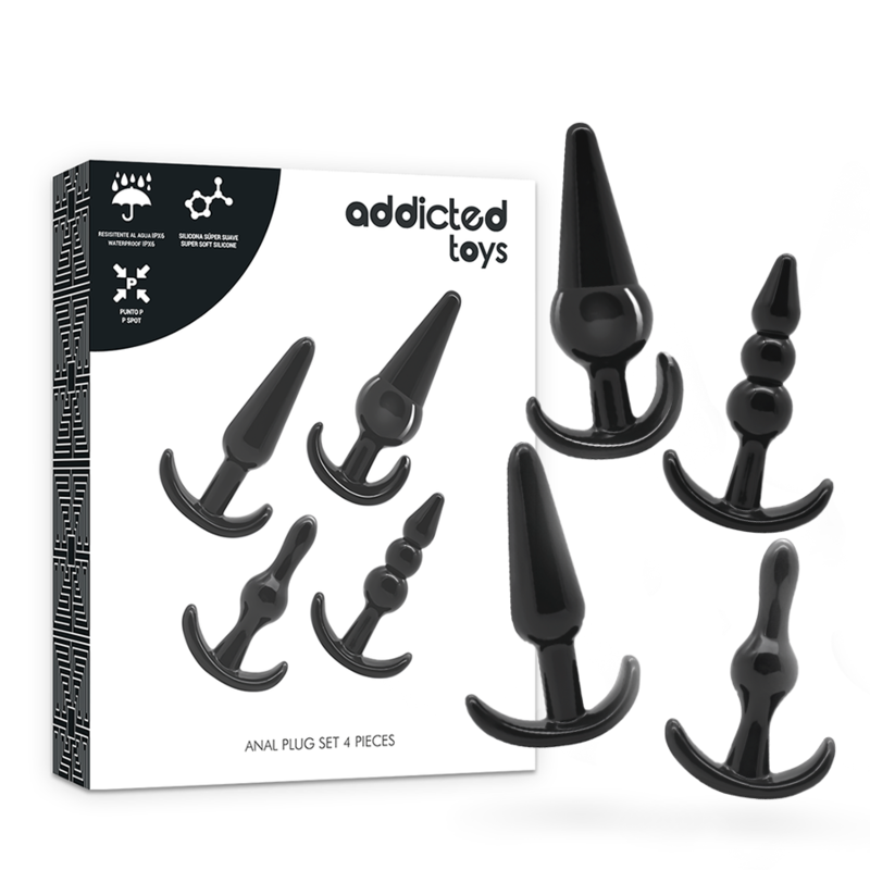 ADDICTED TOYS - SET 4 ANAL PLUGS