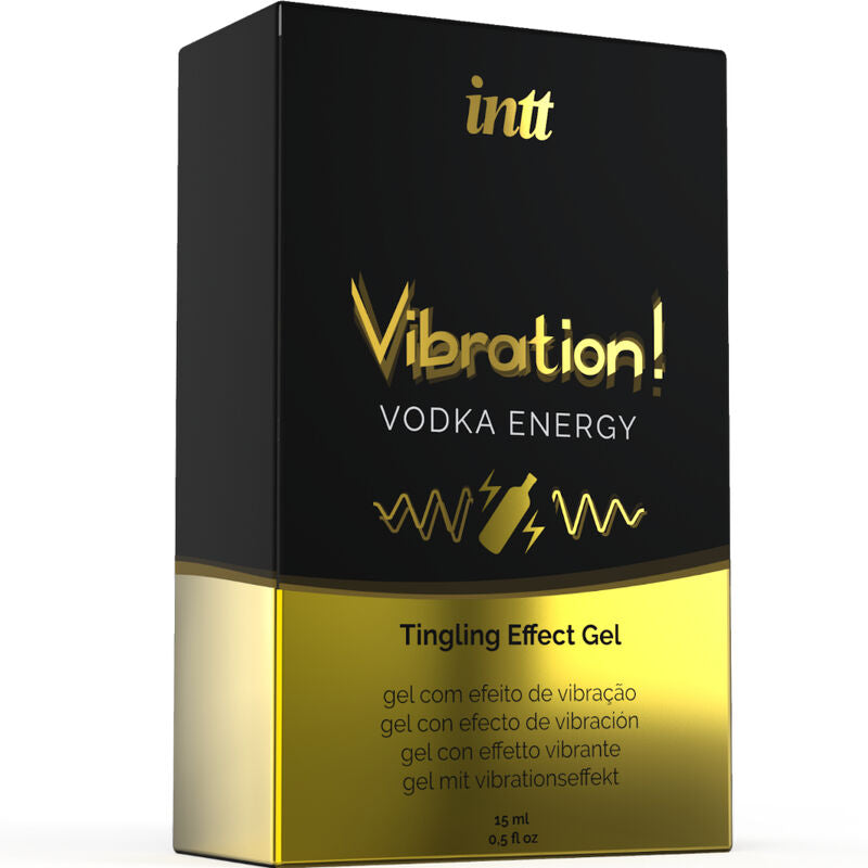 INTT - POTENTE GEL VIBRADOR LIQUIDO ESTIMULANTE ÍNTIMO VODKA 15ML